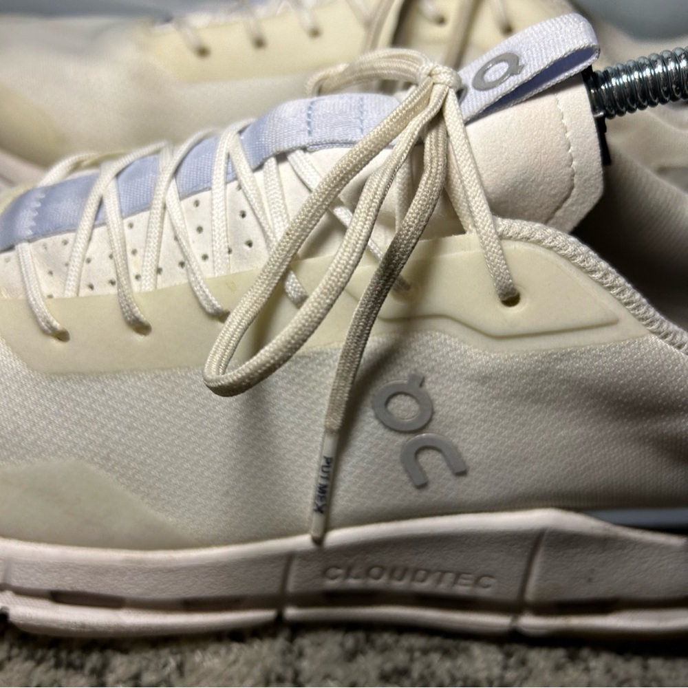 On Cloudnova Form Cloudtec White Eclipse Lace-Up … - image 8